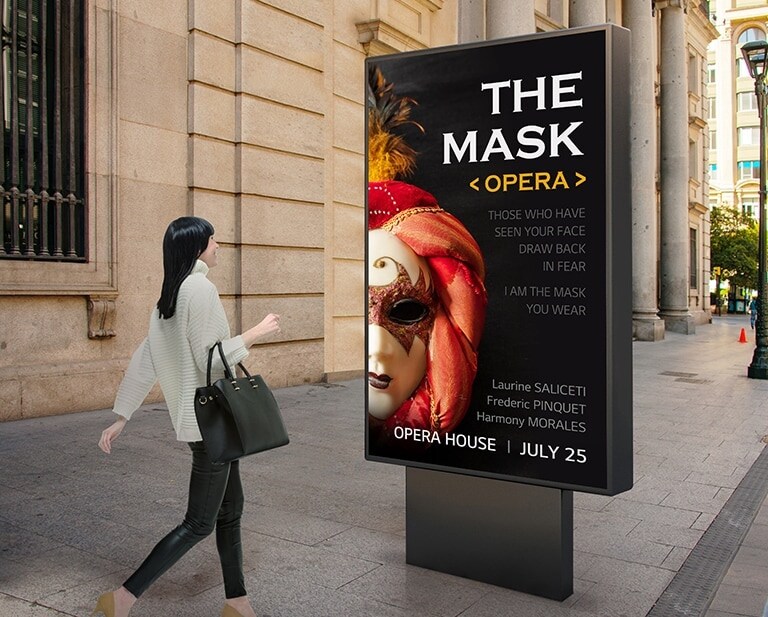 LED Tipo Malla, LG Mesh LED