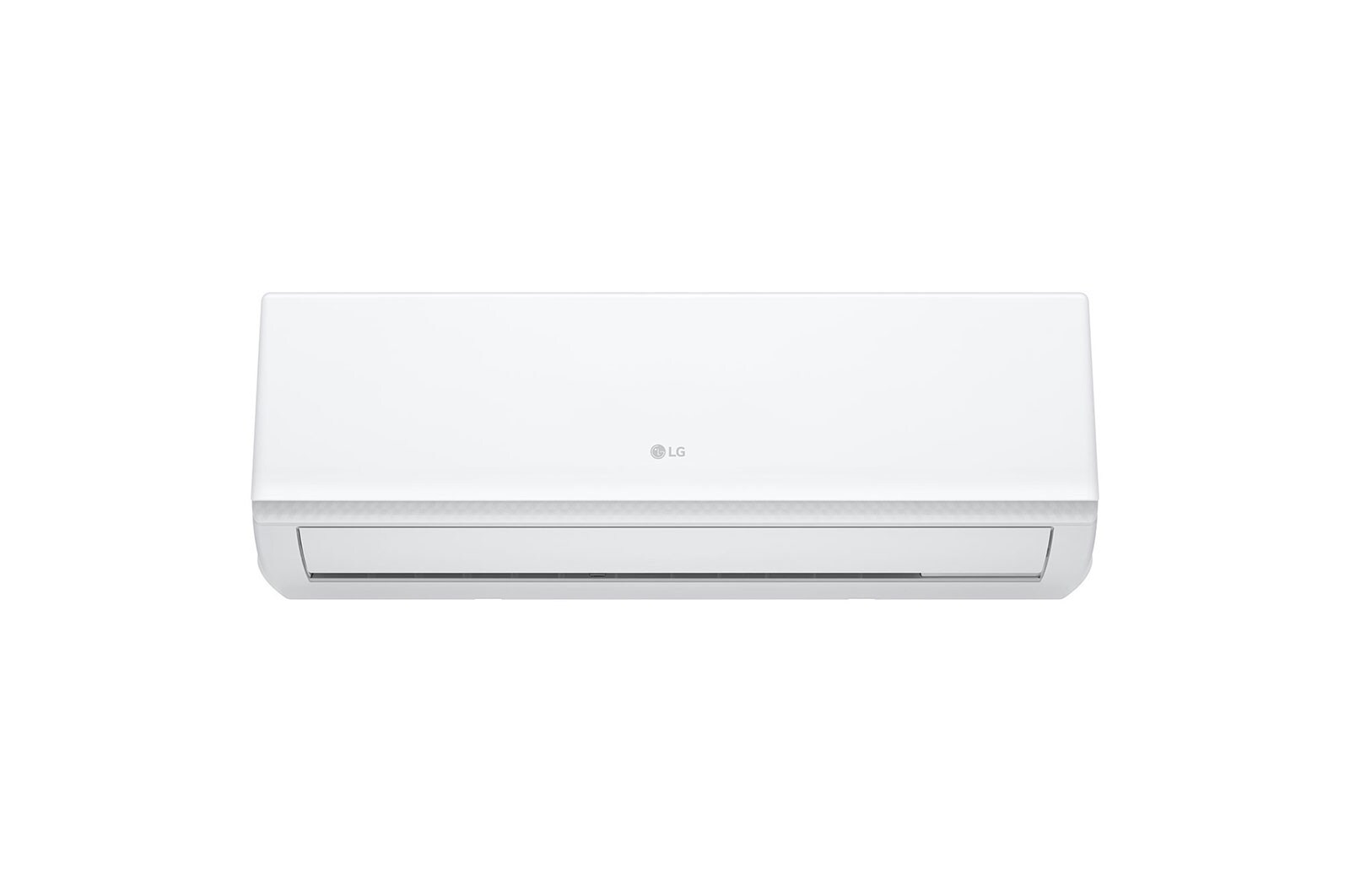 Vista frontal aire acondicionado LG 12000 BTU