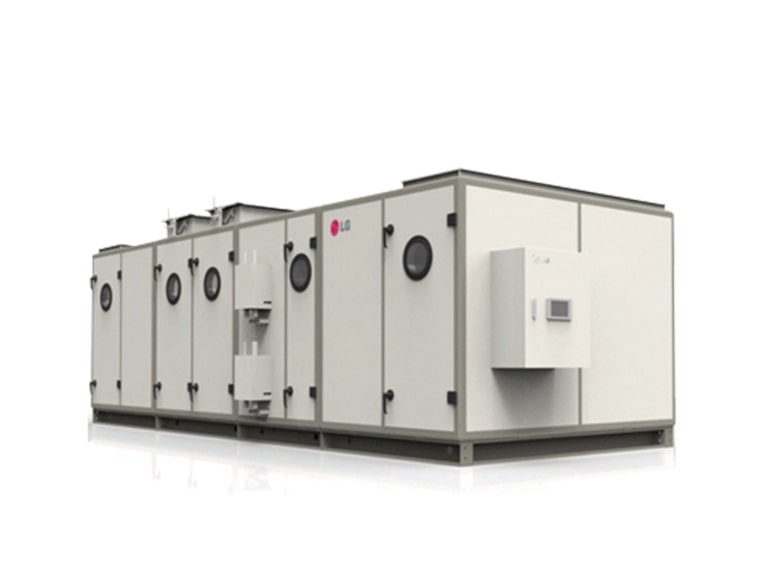 A la derecha hay una imagen de un producto AHU