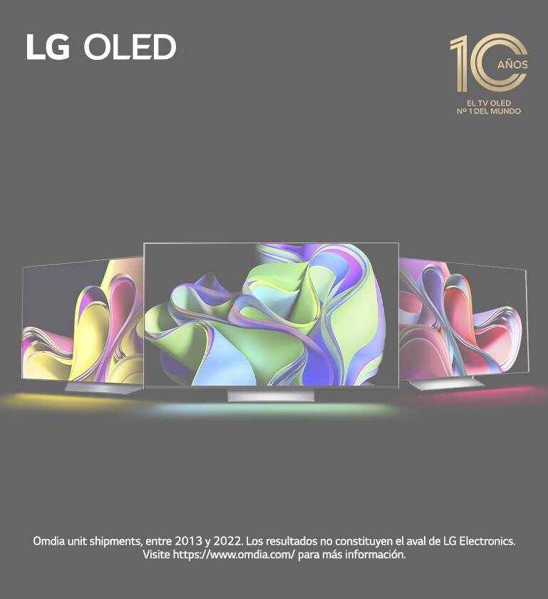 Este 2023 celebramos 10 años siendo los N.º 1 en OLED