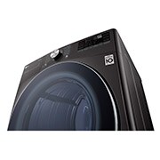 LG Secadora Carga Frontal - DF22BV2SR - 22kg/48lbs - Color Negro - ThinQ, DF22BV2SR