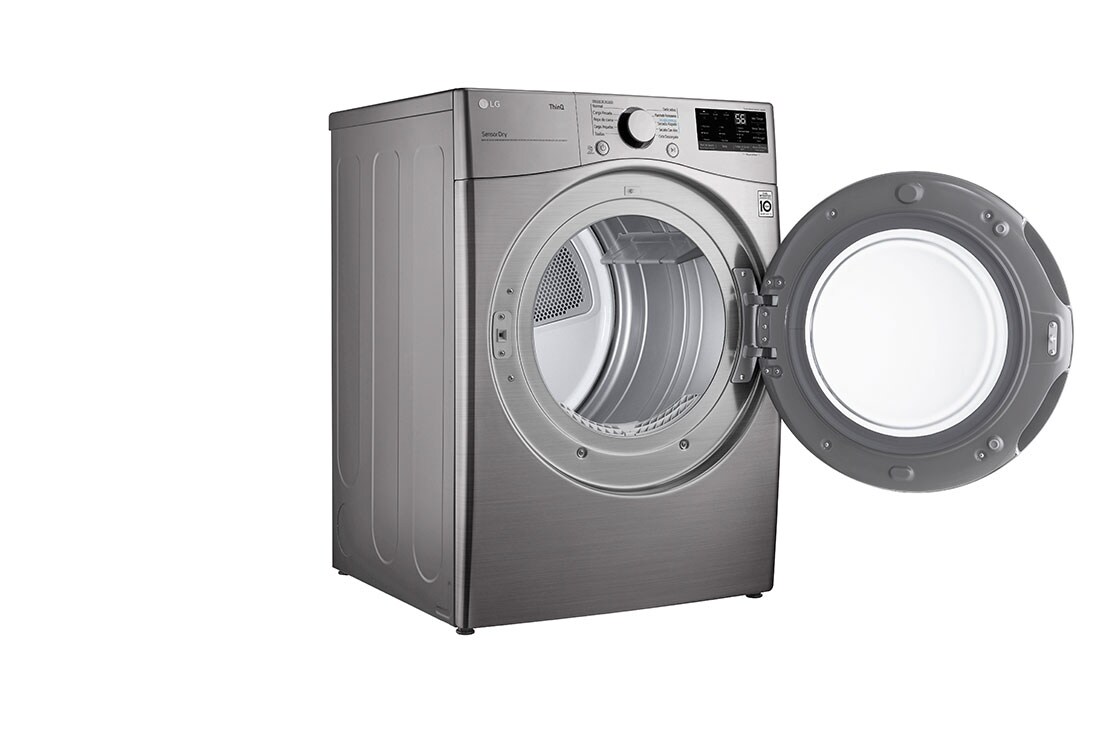 LG Secadora LG Carga Fronta 22Kg Plata FlowSense™ ThinQ™ , DF22VV2R