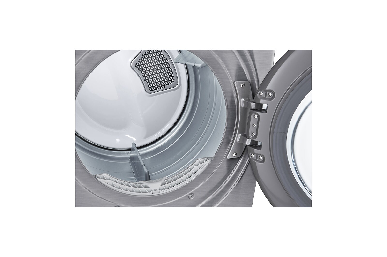 LG Secadora Carga Frontal - DF22VV2R-22kg/48lbs -Color Acero Inox -ThinQ, DF22VV2R