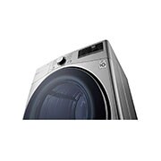 LG Secadora Carga Frontal - DF22VV2R-22kg/48lbs -Color Acero Inox -ThinQ, DF22VV2R