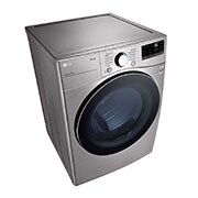 LG Secadora Carga Frontal - DF22VV2R-22kg/48lbs -Color Acero Inox -ThinQ, DF22VV2R