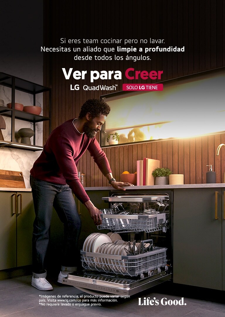 Lavavajillas LG un aliado que necesitas en tu cocina