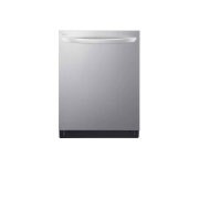 Vista frontal de lavavajillas LG LDTS5552S - QuadWash