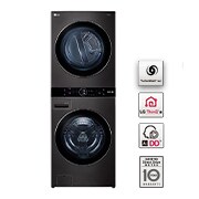 Torre de lavado LG Washtower WK22BS6, 22kg, vista frontal