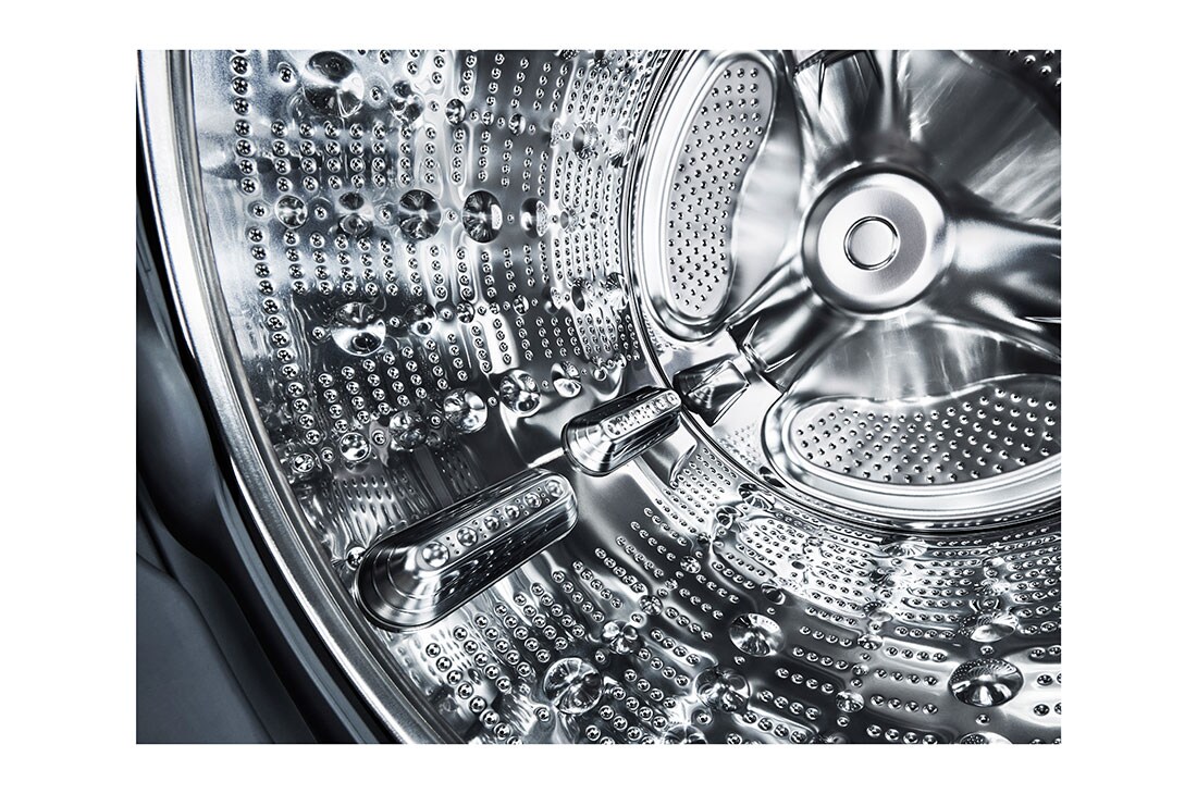 Detalle de rendijas en tanque de lavado de torre LG.