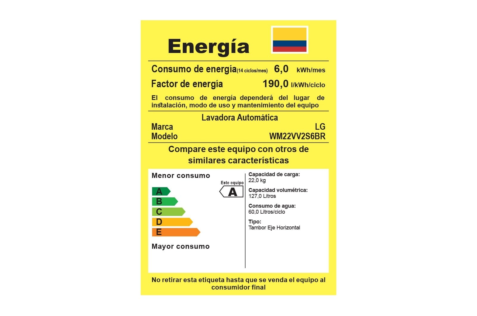 LG Lavadora Carga Frontal - 22kg/48lbs - AIDD - Gris - WM22VV2S6BR, WM22VV2S6BR