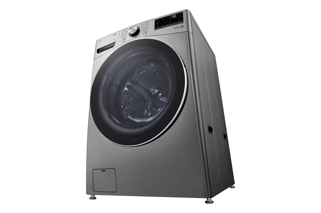 LG Lavadora LG Carga Frontal 22Kg Plata AIDD™ TurboWash™ Steam™, WM22VV2S6BR