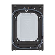 Lavadora LG wm25bv2s6br, vista trasera.