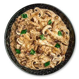 Stroganoff de carne