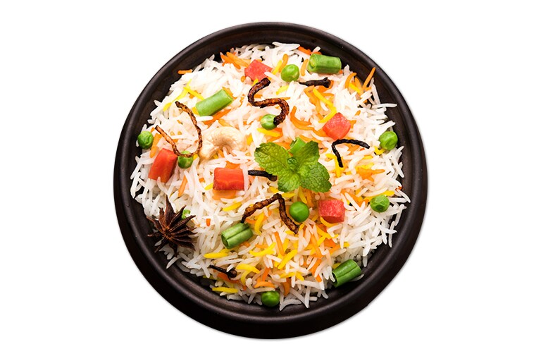  Biryani con verduras