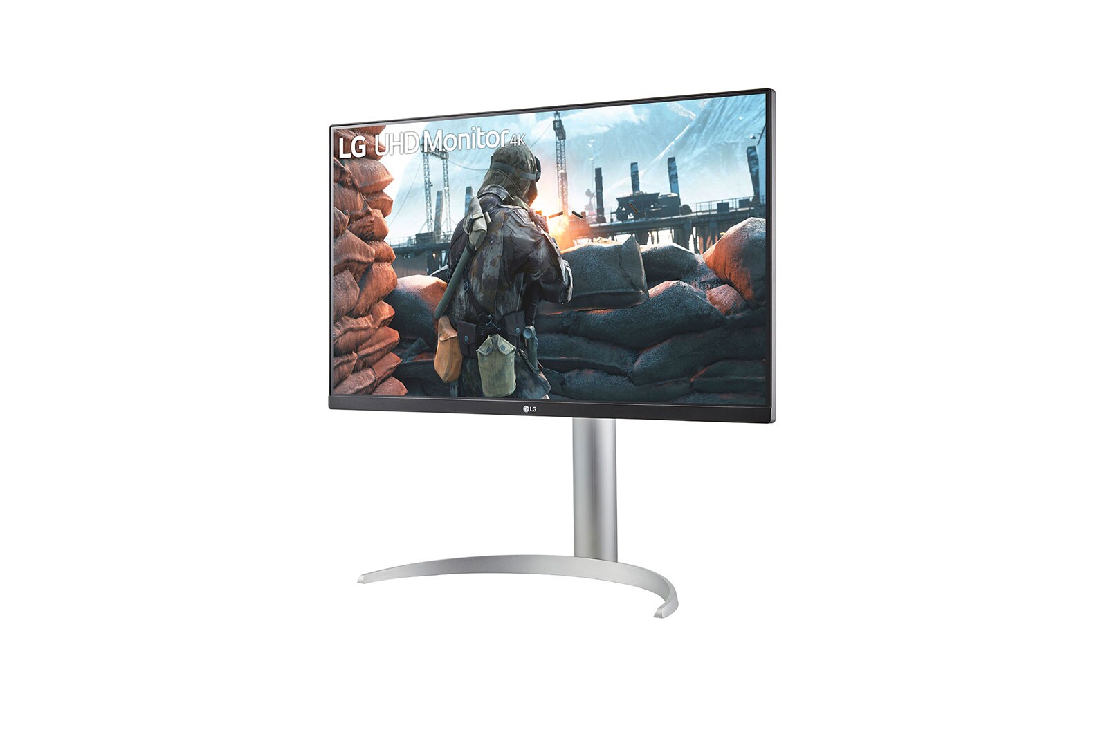 LG Monitor 4K IPS de 27 Pulgadas con VESA Display HDR Ajustable, 27UP650-W