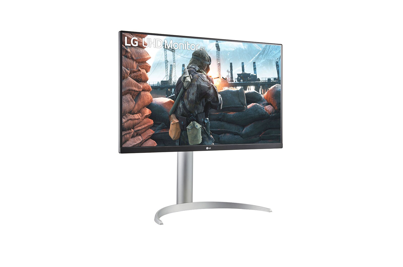 LG Monitor 4K IPS de 27 Pulgadas con VESA Display HDR Ajustable, 27UP650-W