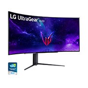 LG Monitor Gamer Oled de 45 Pulgadas 240 Hz 0,03 Ms GTG con Gaming IU, 45GR95QE-B