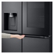 LG Nevecon LG French Door 847L Negro Mate InstaView™ UVnano™ , GM95SXV