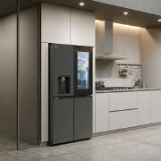 LG Nevecon LG French Door 847L Negro Mate InstaView™ UVnano™ , GM95SXV