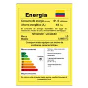 Consumo energético Nevecón LG LS66SXTC