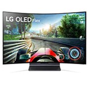 LG TV 42 Pulgadas OLED FLEX 4K - 42LX3QPSA Incluye Magic Remote, 42LX3QPSA
