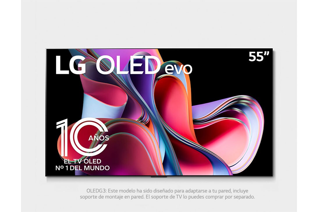 LG TV 55 Pulgadas OLED evo - OLED55G3PSA - Incluye Magic Remote, OLED55G3PSA