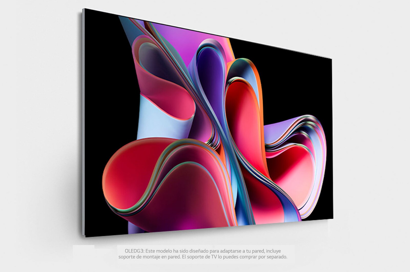 LG Televisor LG 65" OLED evo | 4K |  Procesador AI α9 | Smart TV  |Ultra delgado|Diseño de arte|Incluye  Magic remote, OLED65G3PSA