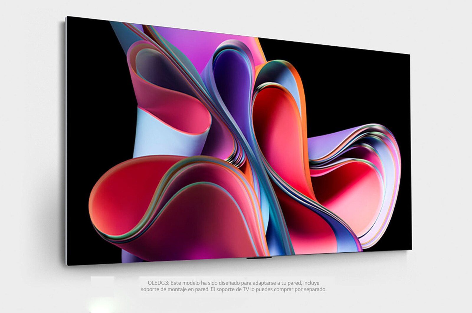 LG Televisor LG 65" OLED evo | 4K |  Procesador AI α9 | Smart TV  |Ultra delgado|Diseño de arte|Incluye  Magic remote, OLED65G3PSA