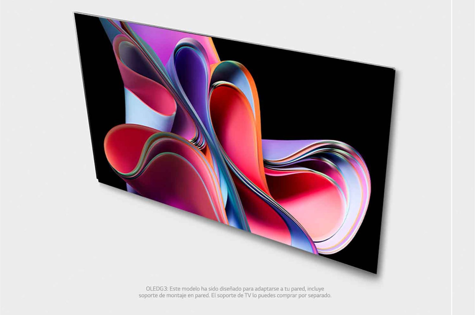 LG Televisor LG 65" OLED evo | 4K |  Procesador AI α9 | Smart TV  |Ultra delgado|Diseño de arte|Incluye  Magic remote, OLED65G3PSA