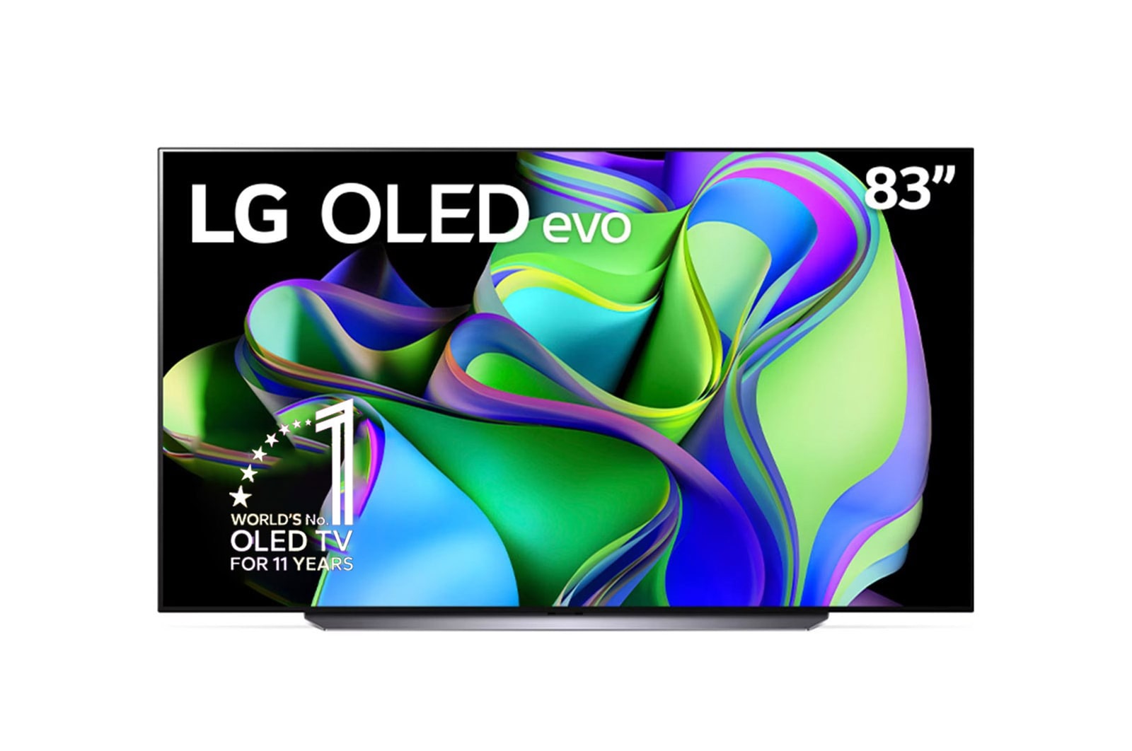 LG Televisor  LG 83" OLED  evo| 4K |Procesador AI α9 |Smart TV | Dolby Vision y Dolby Atmos |Incluye Magic remote, OLED83C3PSA