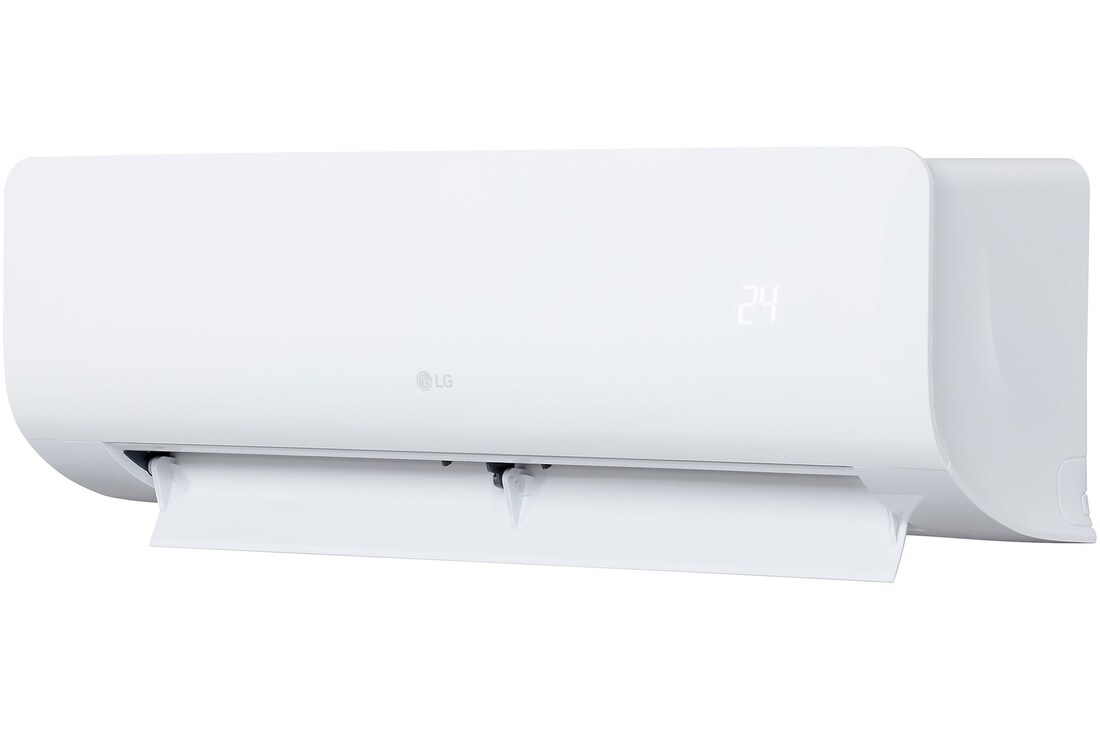 Vista lateral izquierda con el frente abierto