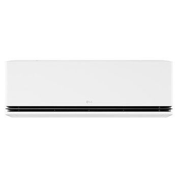 Vista frontal del aire acondicionado LG DUALCOOL AI 9000 BTU