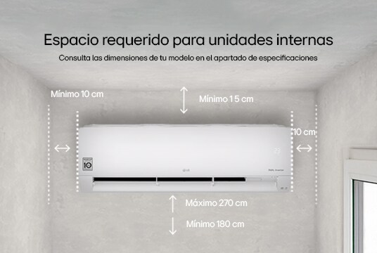 Dimensiones aire acondicionado