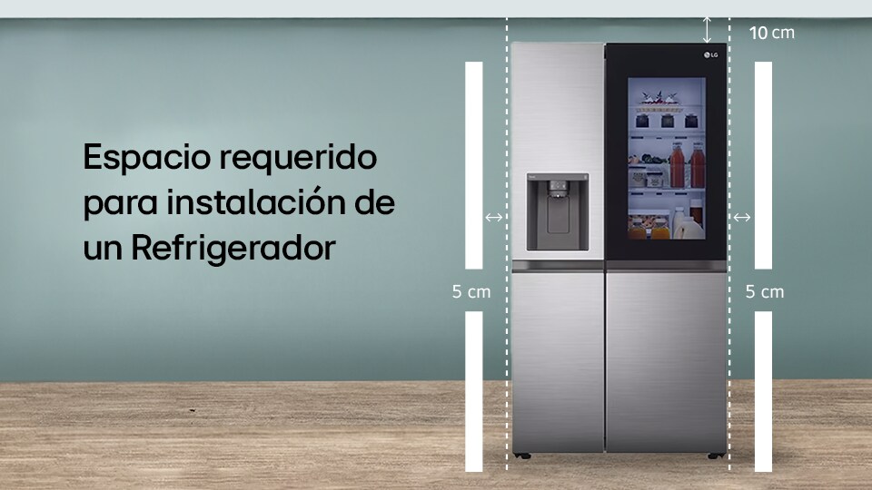 Dimensiones refrigerador