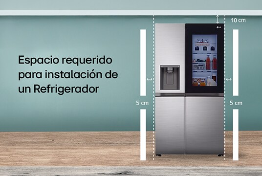 Dimensiones refrigerador