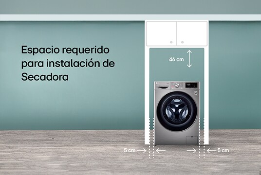 Dimensiones secadora