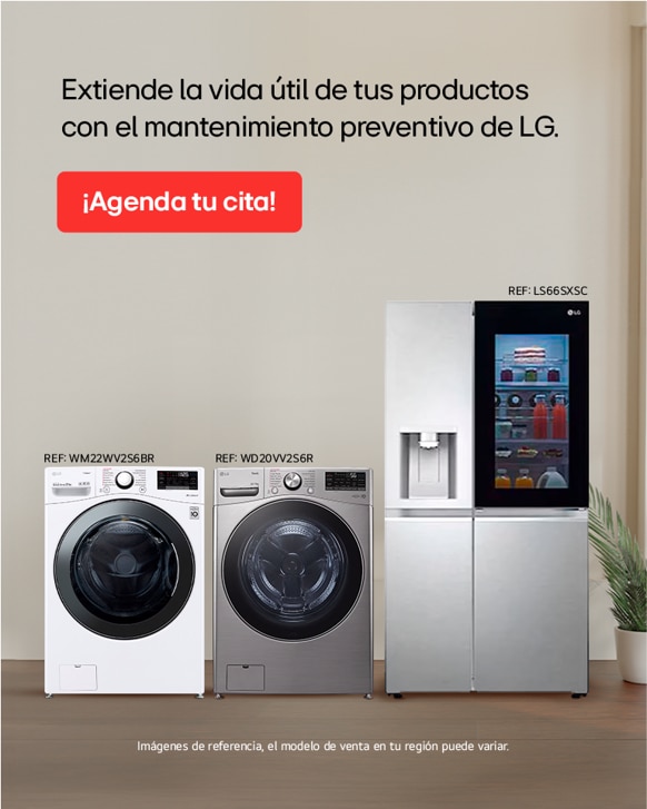 Beneficios del mantenimiento preventivo a electrodomésticos LG