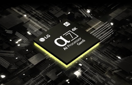 Hay una imagen de un procesador de inteligencia artificial.	