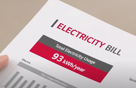 Na snímku je znázorněn účet za energie.