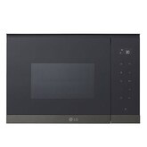 25L Auto Cook Mikrovlnná trouba s grilem, Černá/šedá