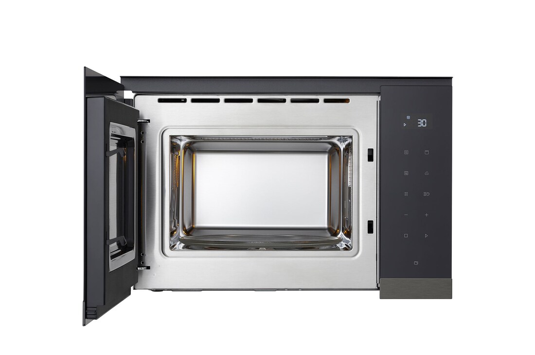 front view with door open