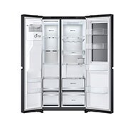 Front door open without food