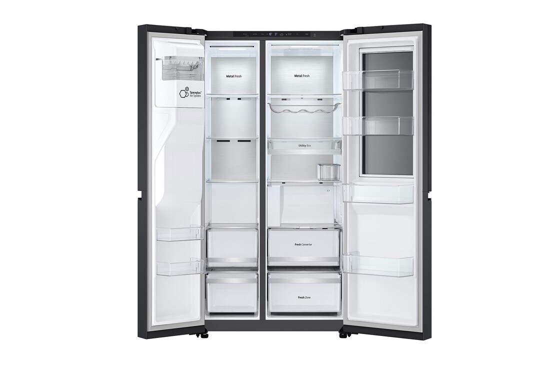 Front door open without food