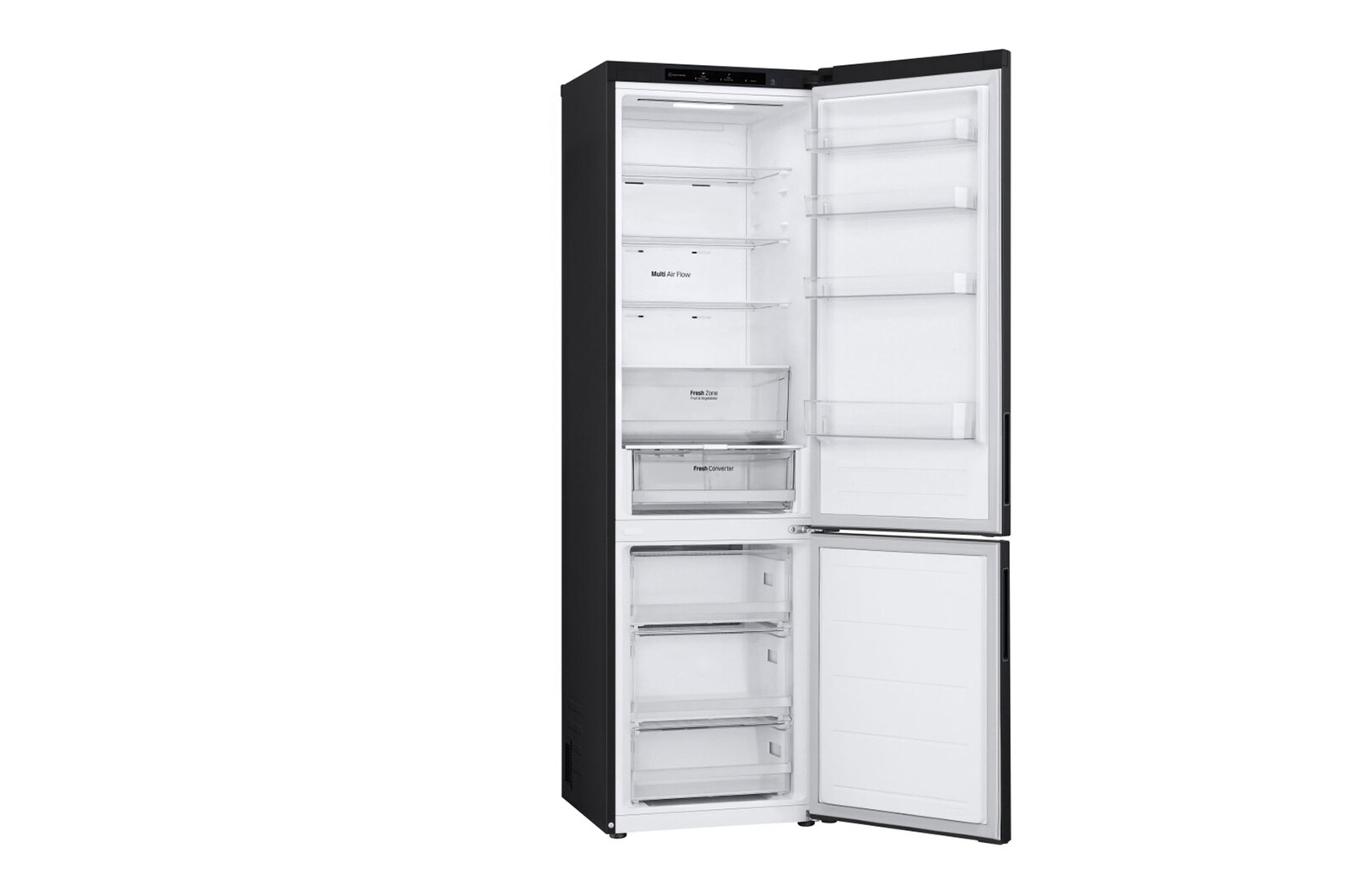 front left side view without food