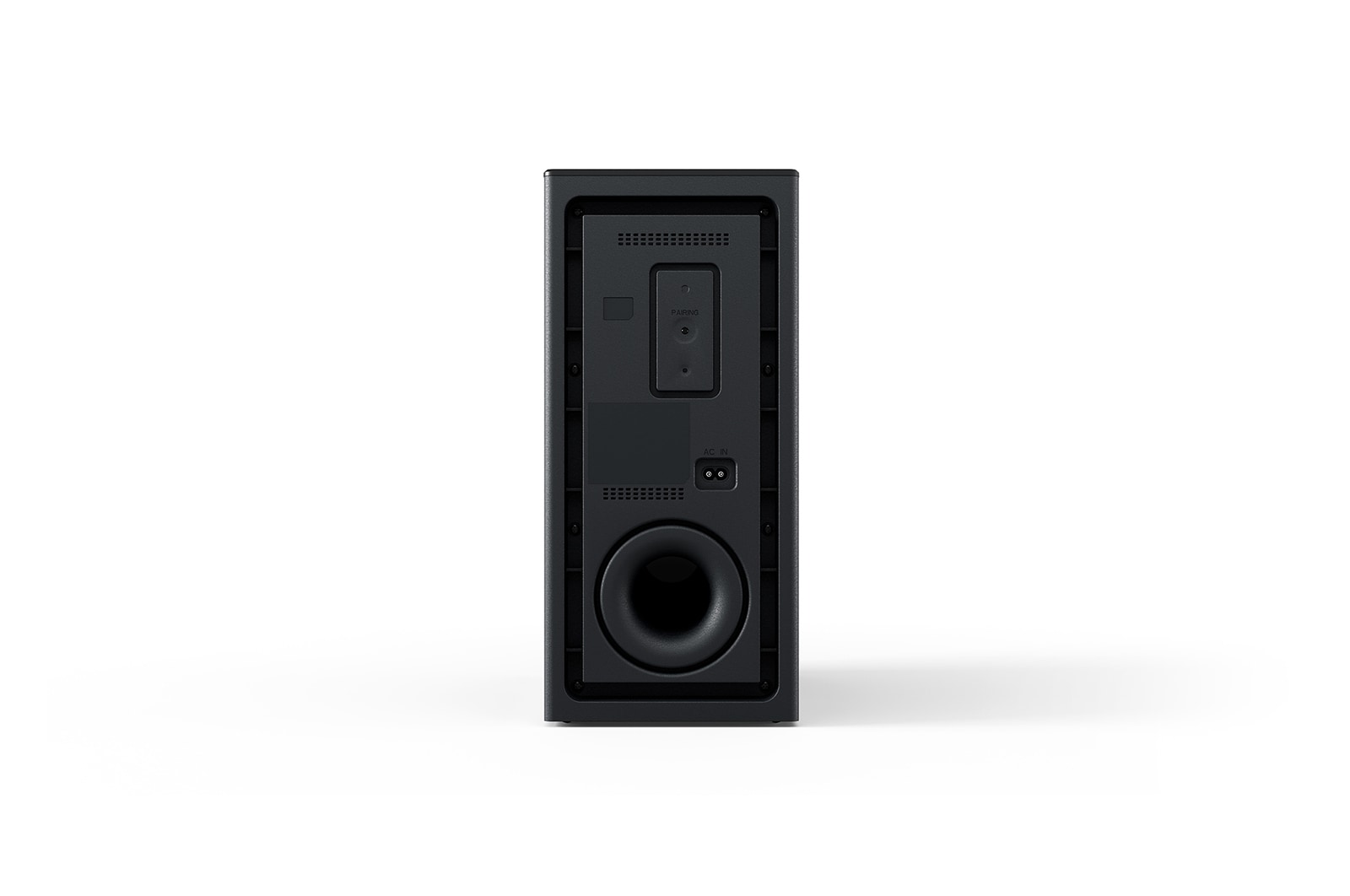 Zadní pohled na subwoofer