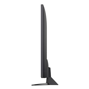 Levý boční pohled na televizor LG NanoCell NANO80 TV.