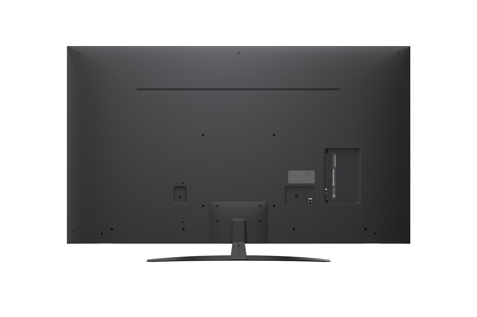 Zadní pohled na televizor LG NanoCell NANO80 TV.
