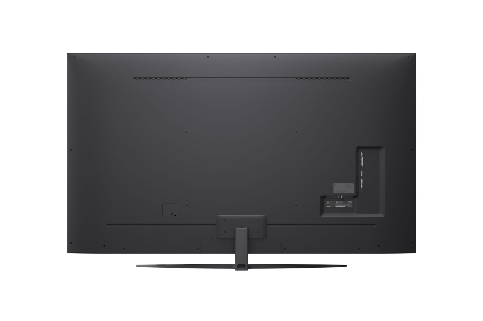 Zadní pohled na televizor LG NanoCell NANO80 TV.