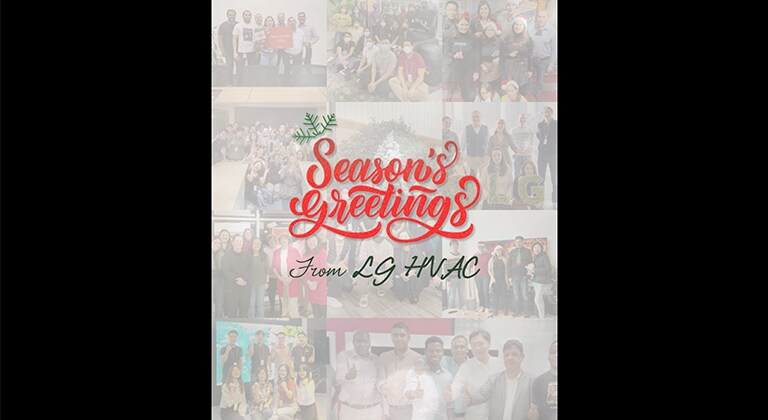 LG HVAC Season's Greetings