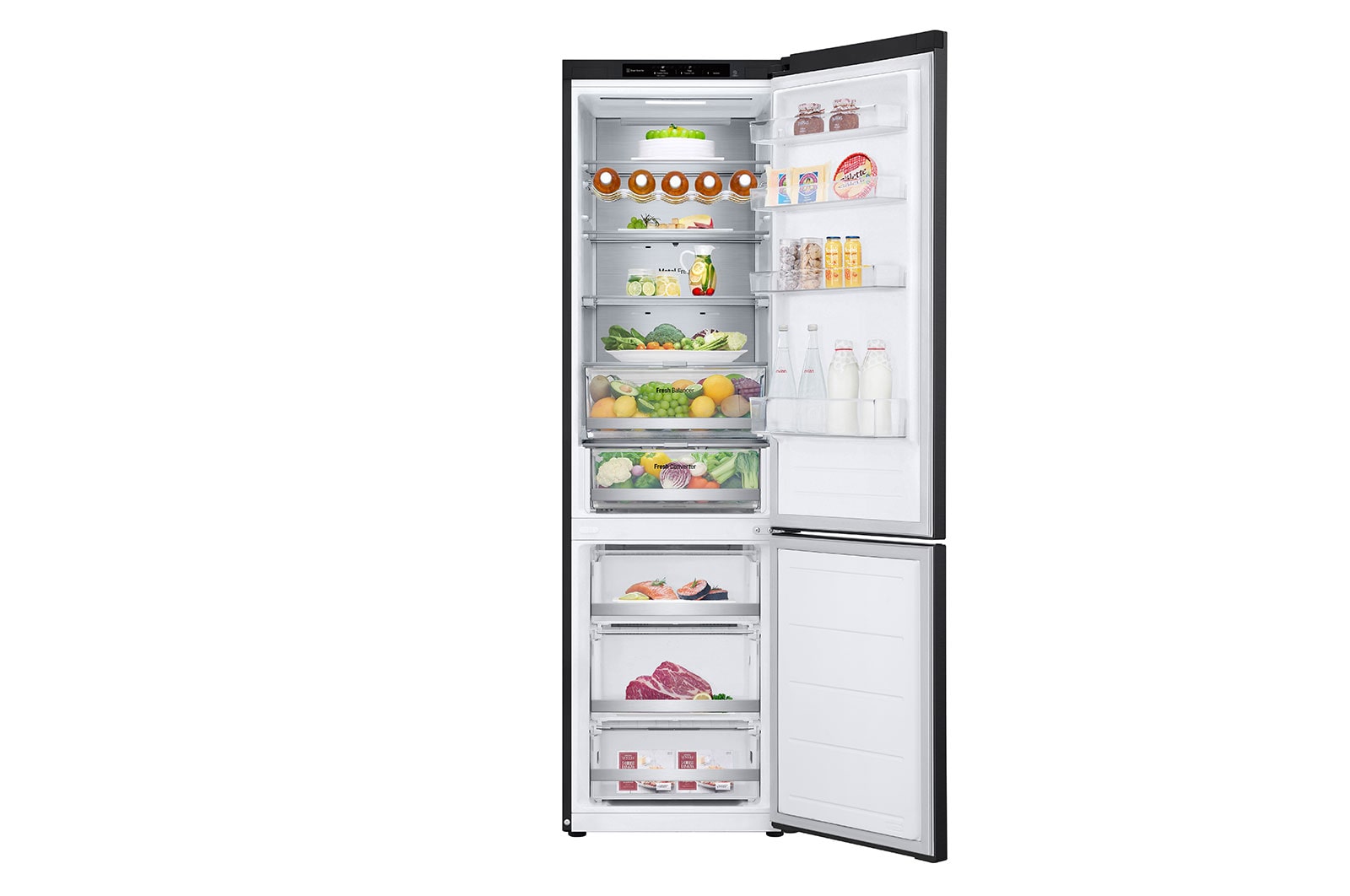 LG Kombinovaná chladnička LG | A | 387 l | Smart Invertorový kompresor | DoorCooling+™, GBV7280AEV